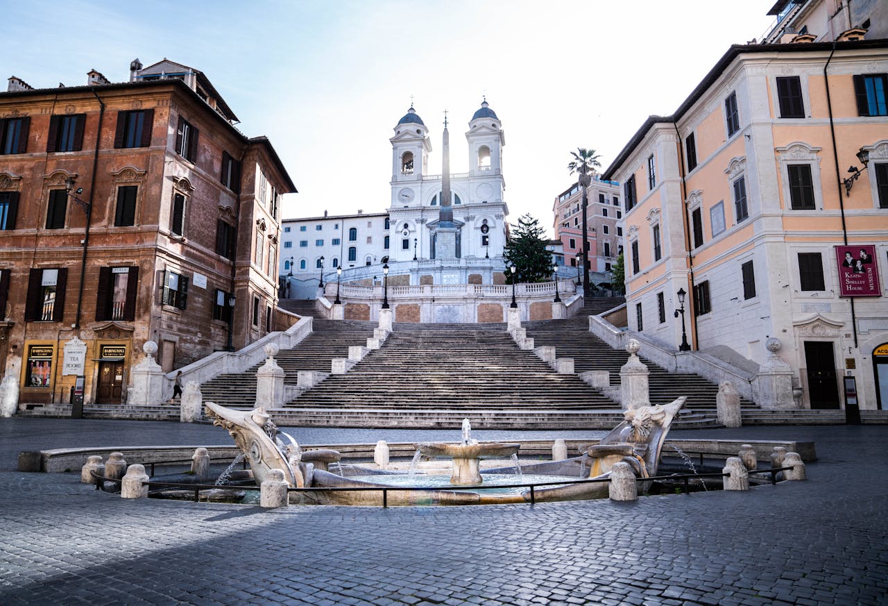 Spaanse trappen Rome